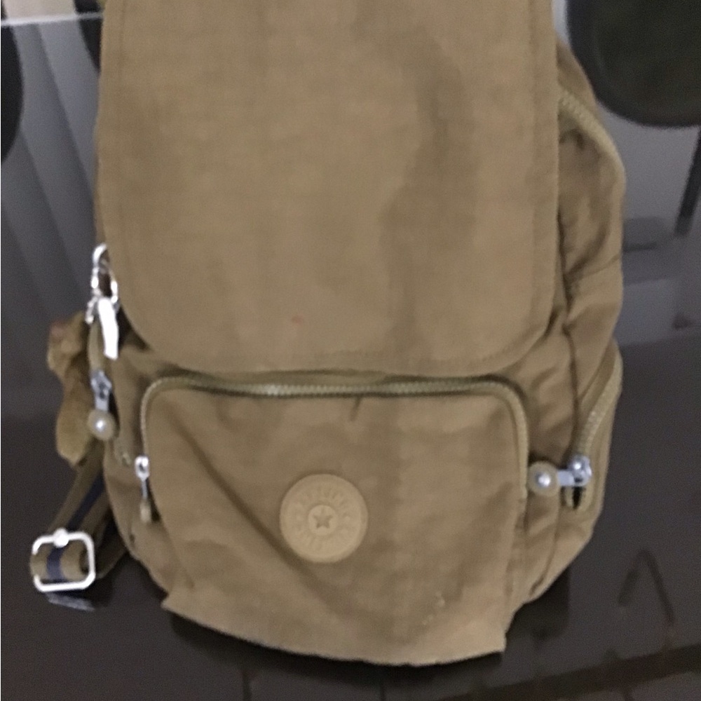 Kipling Tan Backpack - Picture 2 of 3